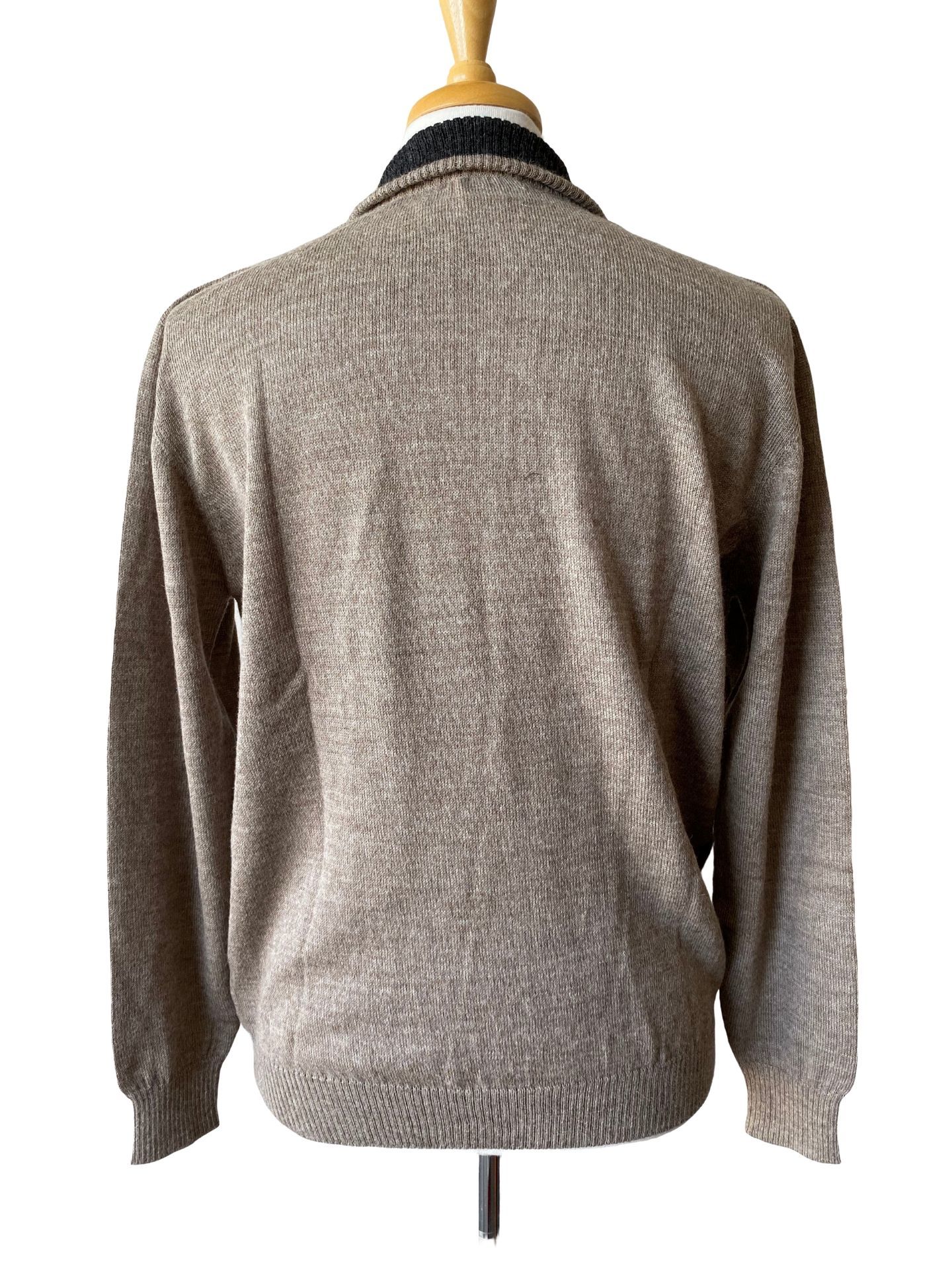 Brent Half Zip Sweater - Polvo/Charcoal - 2