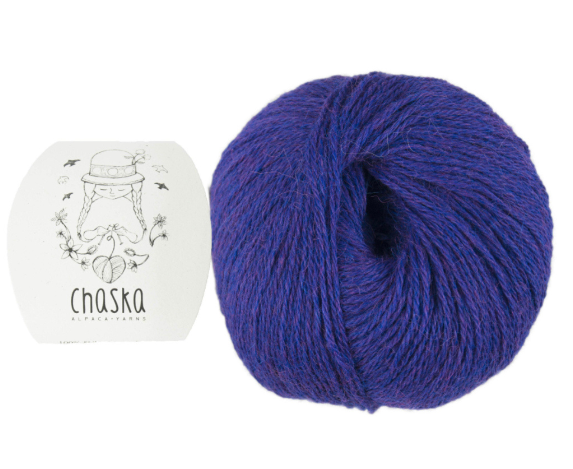 Chaska 4ply - Purple Melange - 1