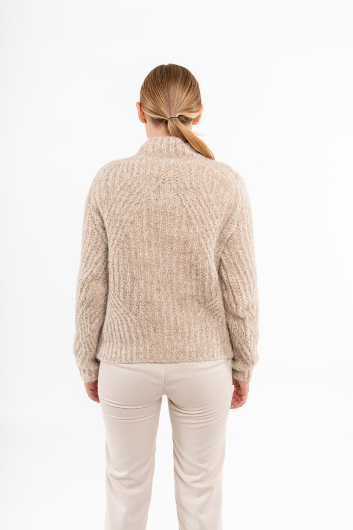 NEW - Cosy Rib Sweater - Beige - 3