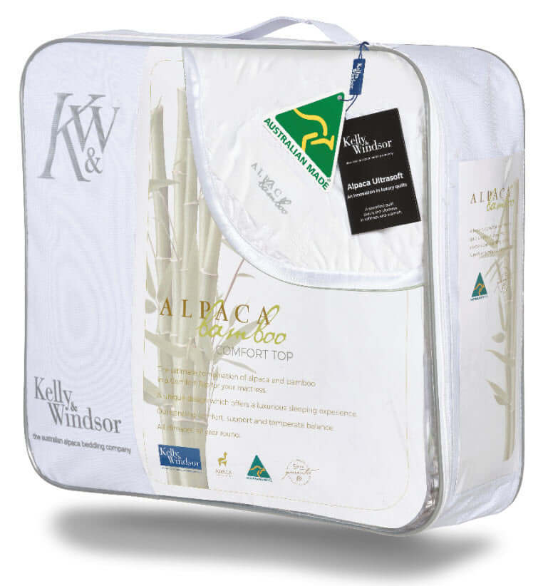 Alpaca Bamboo Comfort Topper - Queen - 3